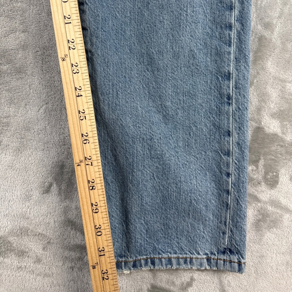 Mauro Grifoni Jeans Mens 36 Light Blue Distressed EUC - Picture 4 of 10